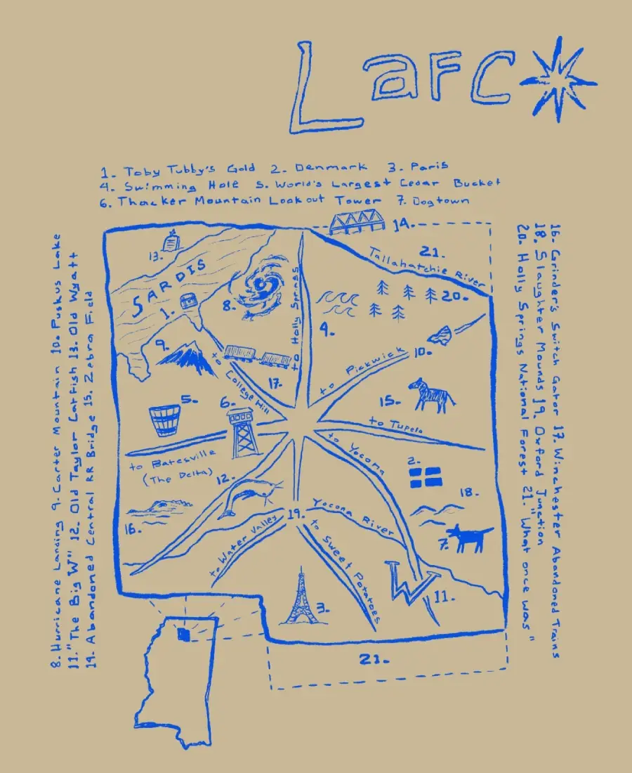 Image 1 of Lafco Map T-Shirt - Original