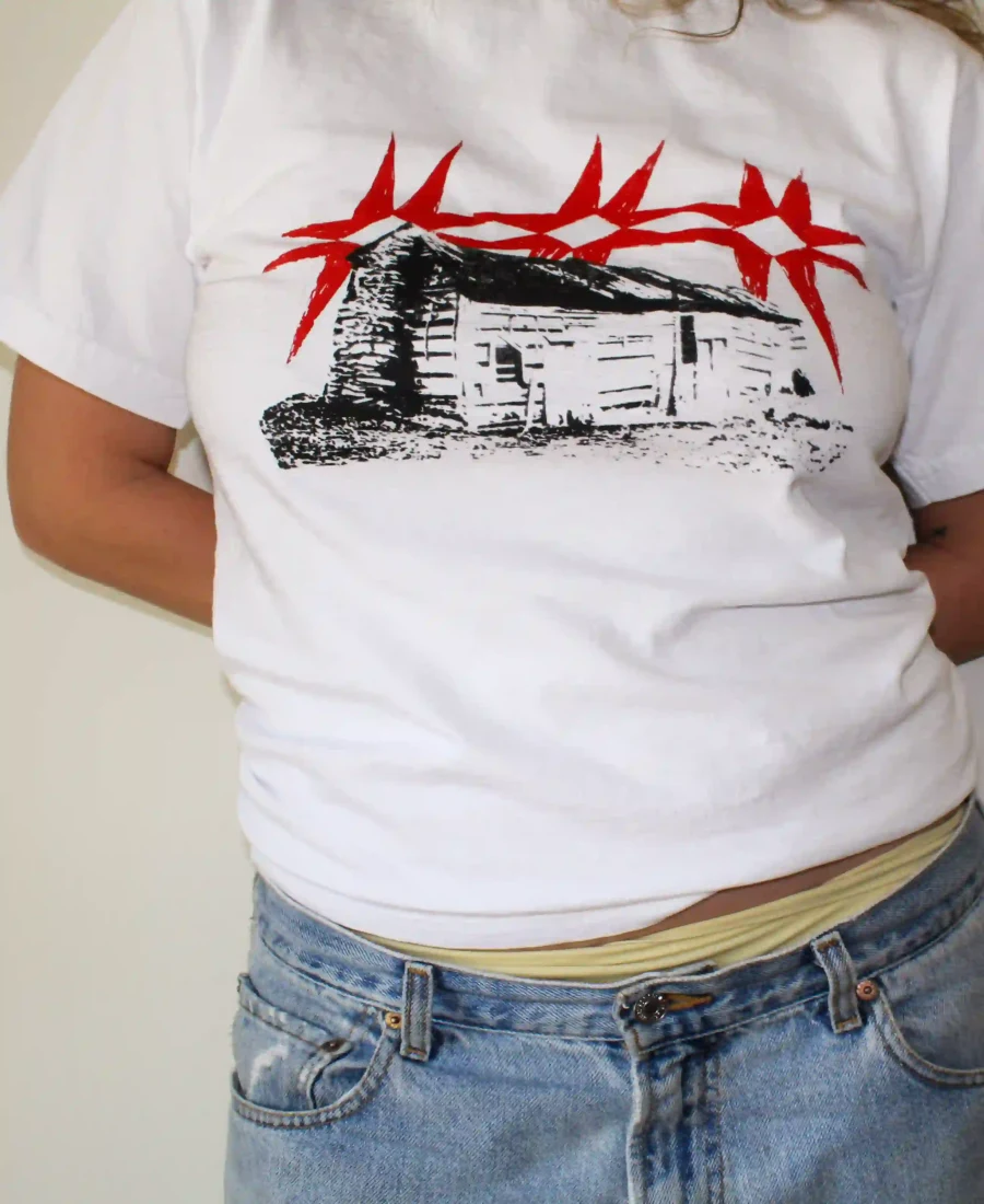 Image 2 of Cabin T-Shirt - white shirt